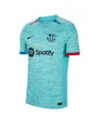 Maillot de football Homme FCB M NK DFADV MATCH JSY SS 3R Bleu