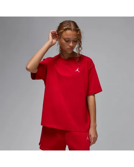 T-shirt Femme W J BRK ESS SS GF TEE 23 Rouge