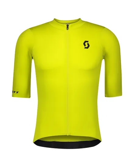 Maillot manches courtes Homme RC PREMIUM Jaune/Noir