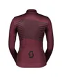 Maillot manches longues Femme RC TEAM WARM GRAPHICS Bordeaux