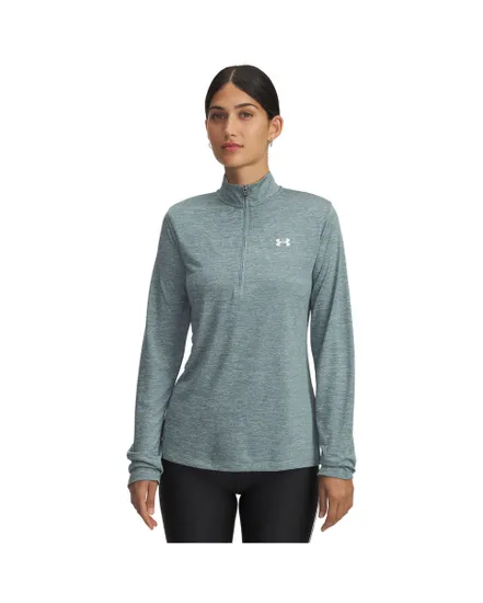 Haut d'entrainement Femme TECH 1/2 ZIP TWIST