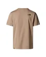 T-shirt Homme M SS FINE TEE Marron