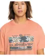 T-shirt Homme TROPICAL RAINBOW SS Rose