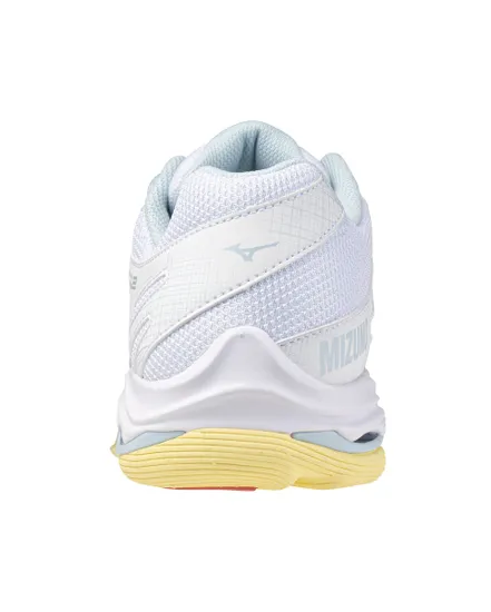 Chaussures de volleyball Femme WAVE VOLTAGE 2 Blanc