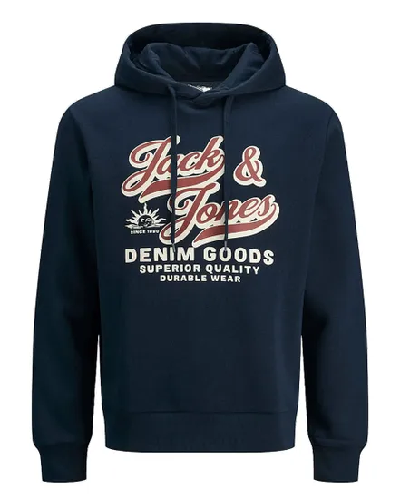 Sweat à Capuche Homme JJELOGO SWEAT HOOD 2 COL 25/26 NOOS