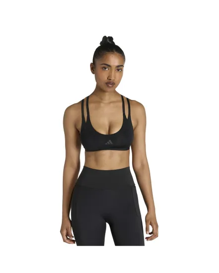 Brassière Femme OPT STRP LS BRA Noir