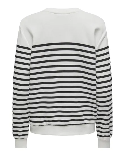 ONLALLIE L/S STRIPE O-NECK CS SWT