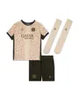 Ensemble de football Jeune enfant PSG LK NK DF KIT 4TH Beige