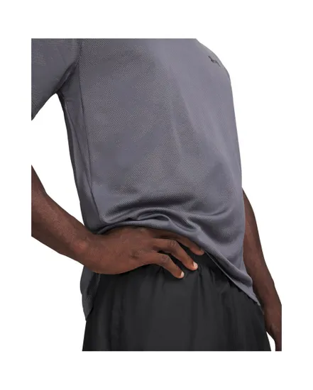 T-shirt Homme UA TECH VENT JCQRD SS Gris