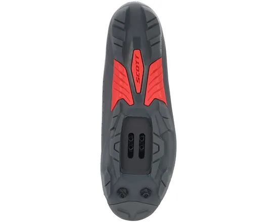 Chaussures VTT Homme MTB COMP BOA® Gris Foncé Mat/Rouge