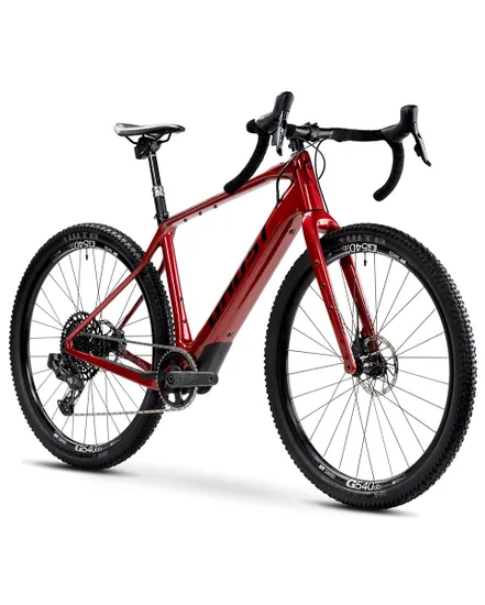 Vélo Gravel électrique Unisexe PATH ASKET PRO Rouge/Noir