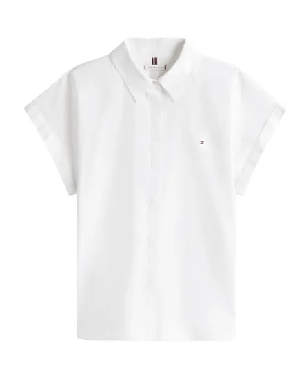 Chemise Femme Poplin Sleeveless Relaxed Shirt