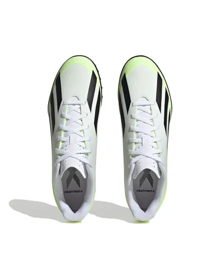 Chaussures de football Unisexe X CRAZYFAST.4 TF Blanc
