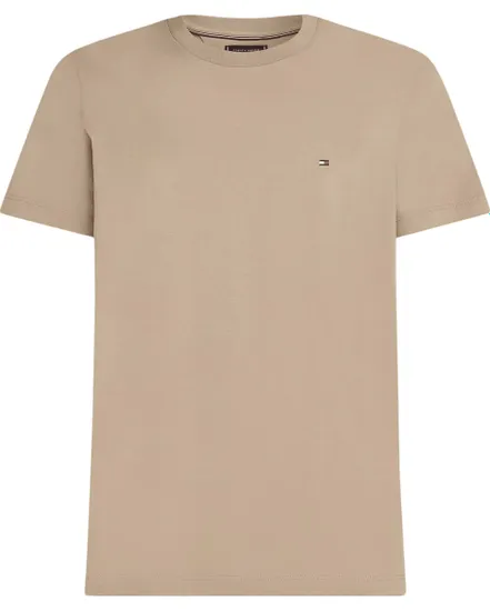 T-shirt col rond Homme ESS SEASONAL REG FIT SOLID TEE Taupe