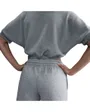 Short Femme W NSW PHNX FLC MR STD 4IN SHRT Gris