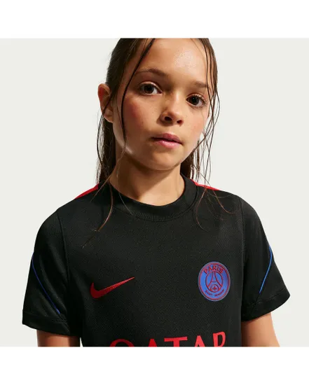 Maillot Enfant PSG Y NK DF STRK SS TOP K Noir