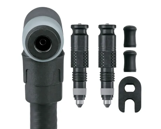 SKS Germany Tuyau avec tête MV Easy de Rechange pour compresseur de Course ( tête de Pompe avec Tuyau, Tous Les Types de Valve, 1170 mm, Filetage M 8 x 0 ,75), Noir SKS Germany Tuyau avec tête MV Easy de Rechange pour compresseur de Course ( tête de Pompe avec Tuyau, Tous Les Types de Valve, 1170 mm, Filetage M 8 x 0 ,75), Noir