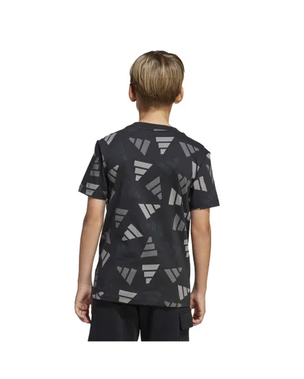 T-shirt Enfant J  CLBRTN TEE Noir