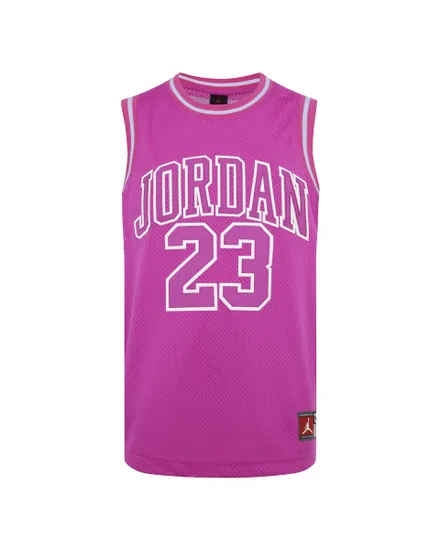 Tee-shirt SM Enfant plus âgé JDN JORDAN 23 JERSEY Rose