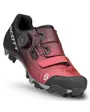 Chaussures VTT Femme MTB TEAM BOA® Noir/Rouge