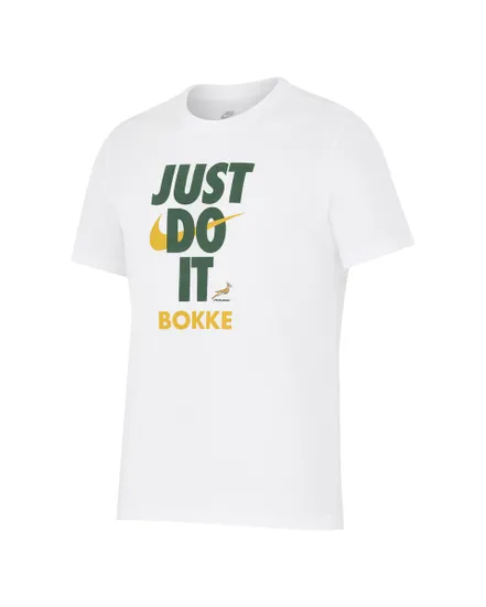 T-shirt de rugby Homme SPRINGBOKS MENS NIKE JUST DO IT TEE Blanc