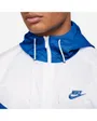 Veste à capuche manches longues Homme M NK WVN LND WR HD JKT Bleu