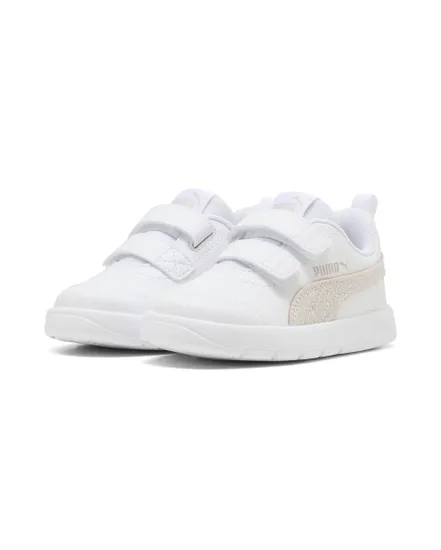 Chaussures Bébé COURTFLEX V3 GLITZ V INF Blanc