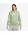 Sweat à capuche manches longues Femme W NSW CLUB FLC GX STD PO HDY Vert