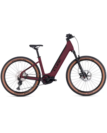 VTT électrique semi rigide Unisexe REACTION HYBRID SLX 750 Bordeaux