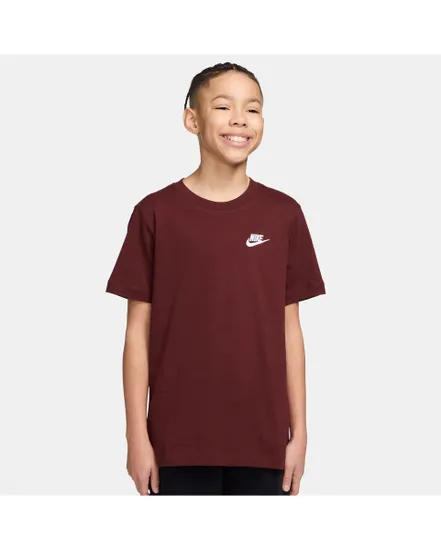 T-shirt Enfant plus agé K NSW TEE EMB FUTURA LBR Bordeaux