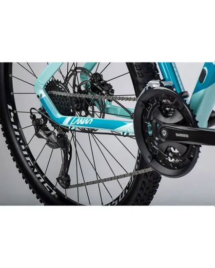 VTT semi rigide Femme LANAO UNIVERSAL Menthe/Bleu