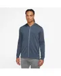 Veste a capuche manches longues Homme M NY DF TOP FZ Bleu