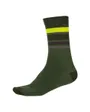 Chaussettes Homme BAABAA MERINO STRIPE Vert Forêt