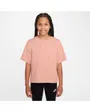 T-shirt Fille G NSW TEE BOXY ESSNTL LBR