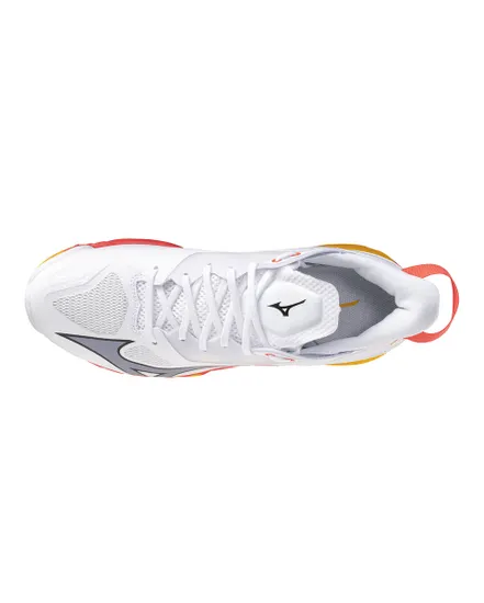 Chaussures de handball Unisexe WAVE MIRAGE 5 Blanc