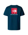 T-shirt Homme M S/S REDBOX TEE Bleu