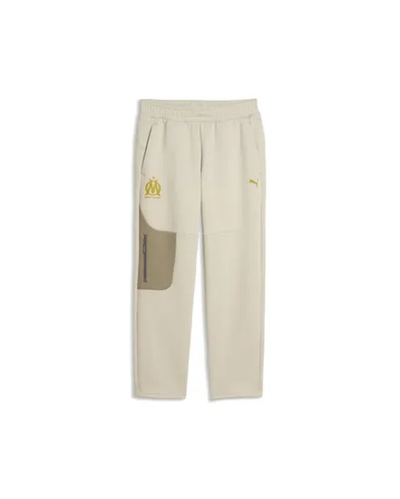 Pantalon de survetement Homme OM PUMATECH SWEATPANTS FL Beige