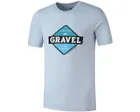 T-shirt manches courtes Homme YAMA GRAVEL Bleu