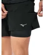 Short De Running Homme Mizuno Core 5.5 Pouces 2en1