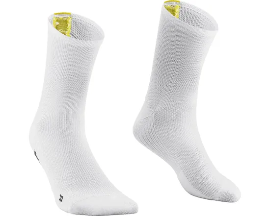 Chaussettes Unisexe ESSENTIAL MID Blanc