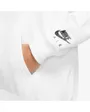 Sweatshirt manches longues Femme W NSW AIR FLC HOODIE Blanc