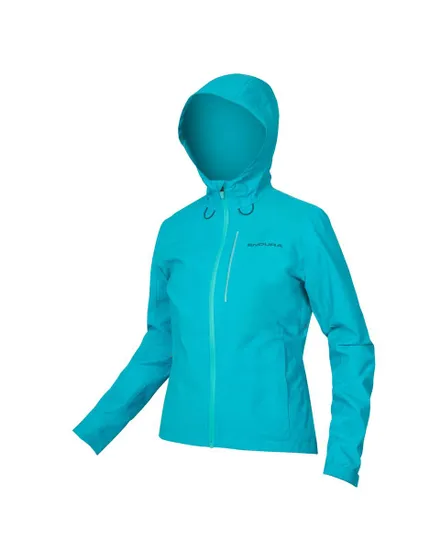 Veste à capuche imperméable Femme HUMMVEE Bleu Pacifique