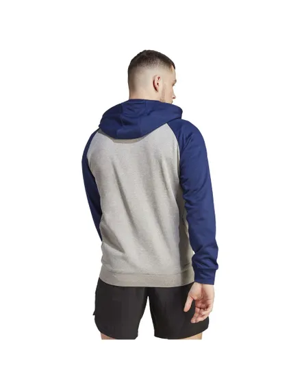 Veste à capuche Homme M GG BL FZ HD Gris