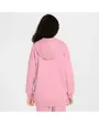 Sweat à capuche Fille G NSW CLUB FLC OVRSZD PO HDY Rose