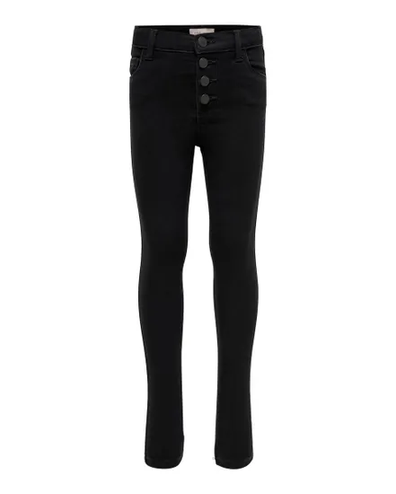 KONROSE BUTTON JEANS BLACK NOOS