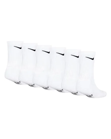 Lot de 6 paires de chaussettes Jeune enfant NHB NIKE DF PERF BASIC CREW Blanc