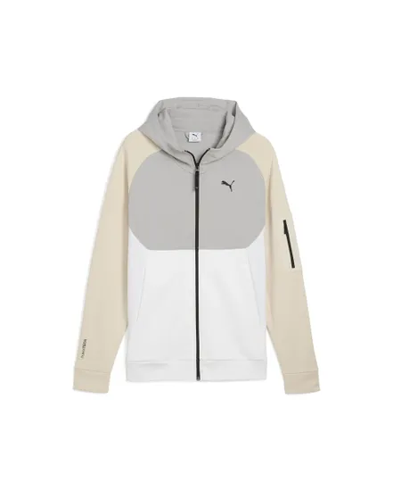 Sweat zip à capuche Homme PUMATECH FZ HOODIE Beige