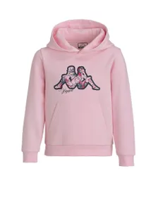 Sweat à capuche Fille LOGO SABRIA Rose