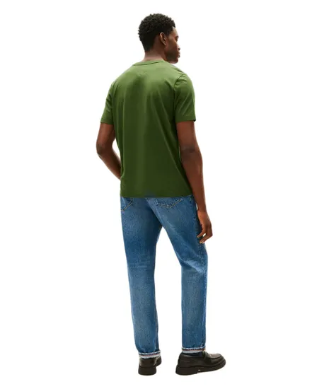 T-shirt col rond Homme ESS SEASONAL REG FIT SOLID TEE Vert Sapin