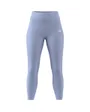 Legging fitness mi-long Femme TE 78 TIG Bleu